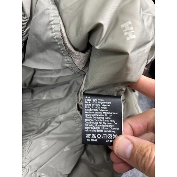 Helly Hansen Jacket Mens XL Brown Helly Tech Waterproof Insulated Ski - Picture 8 of 10